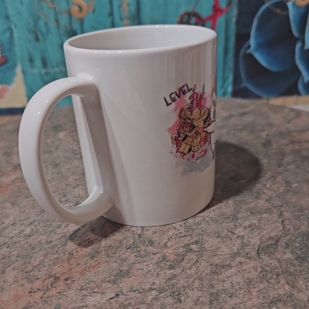 Reheating Queen | Mom Coffee Mug – Blue