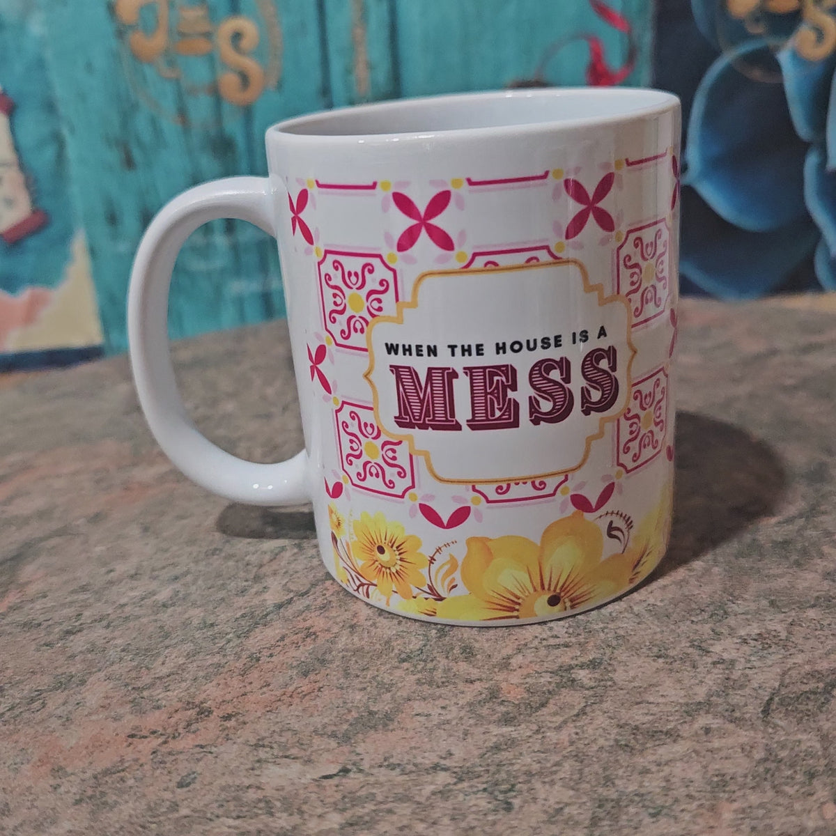Slow Down | Christian Mom Mug – Pink