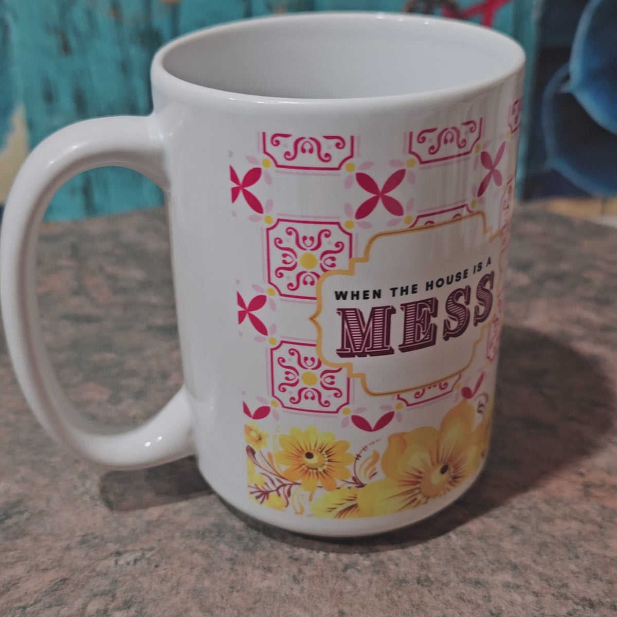 Slow Down | Christian Mom Mug – Pink