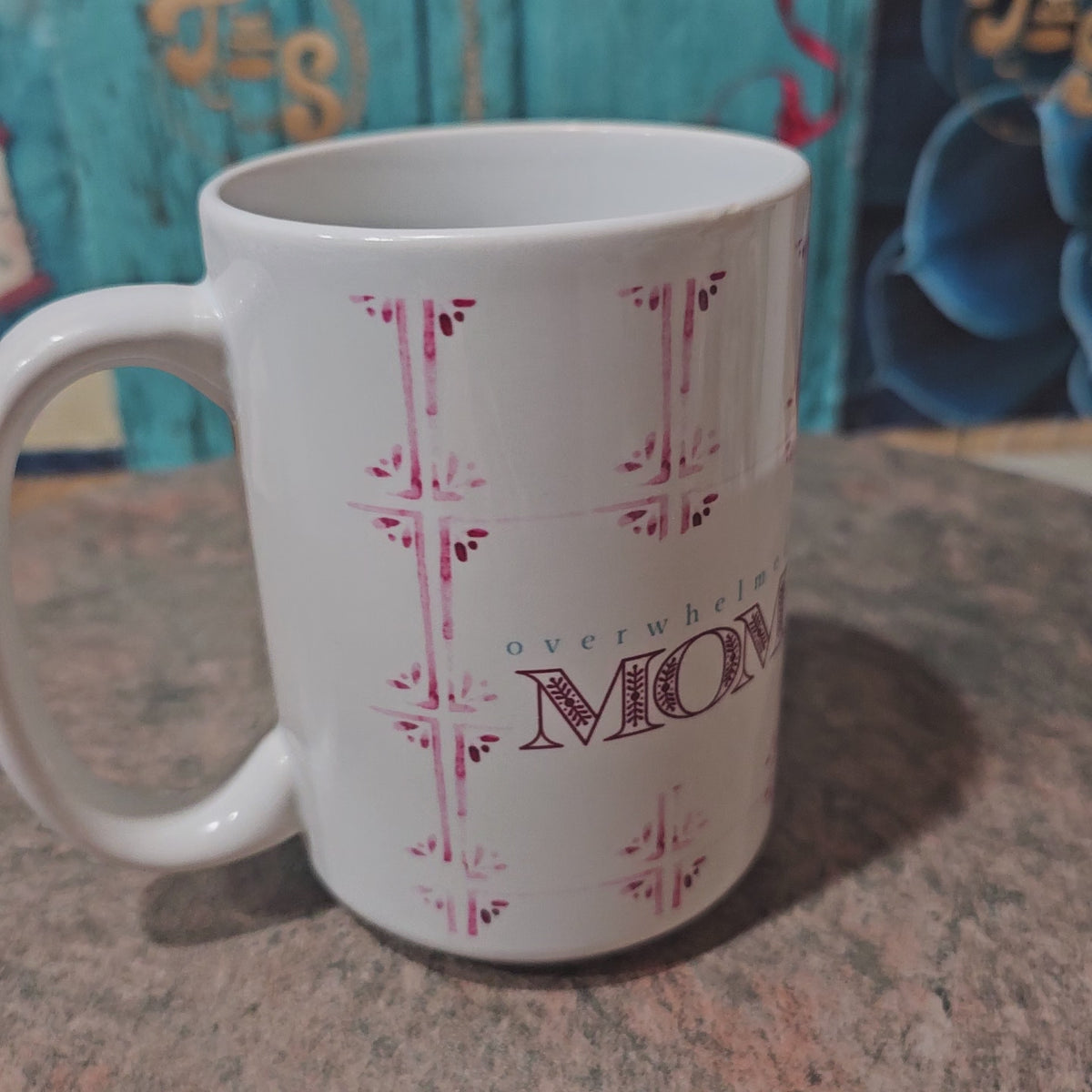 String Cheese | Christian Mom Coffee Mug – Blue