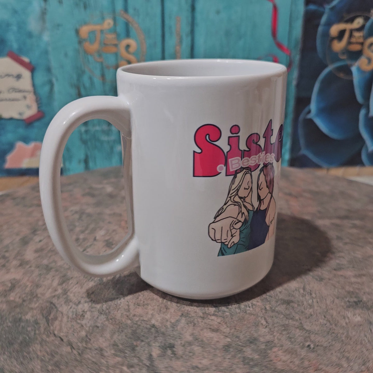 Born Besties | Christian Sister Mug